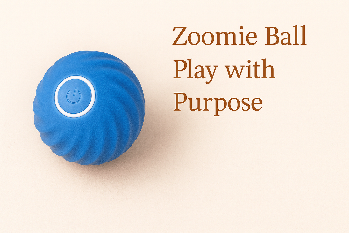Zoomie Ball – Interactive Bouncing Toy for Dogs