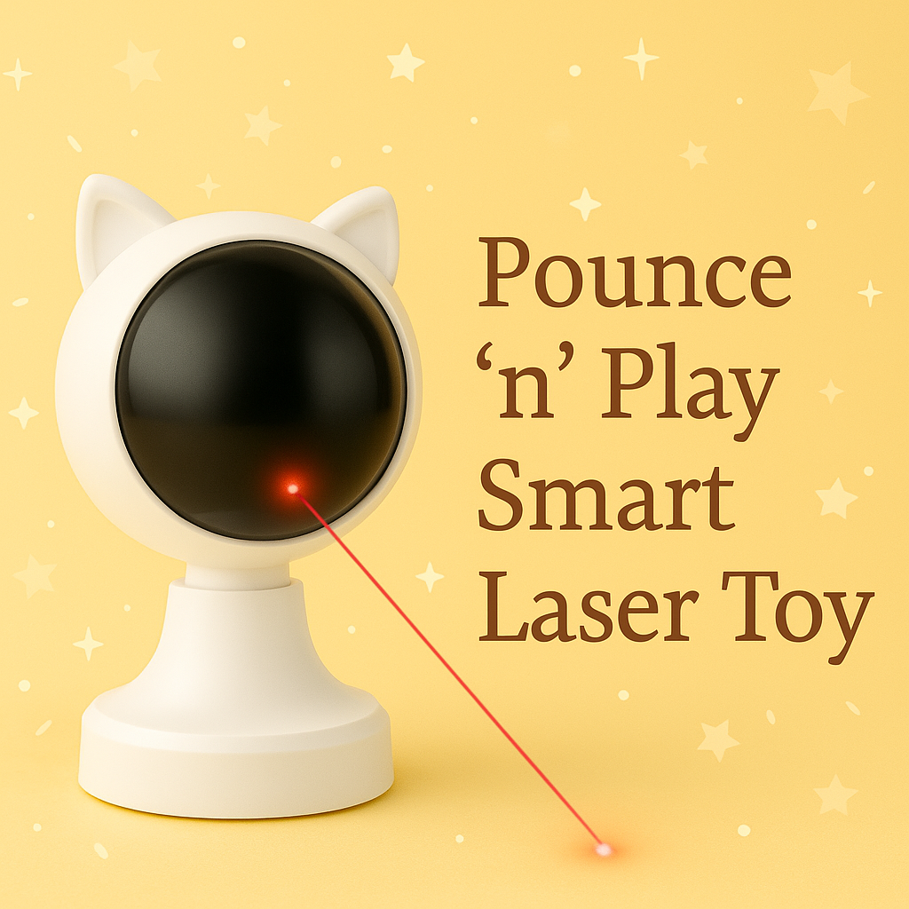 Pounce ‘n’ Play Smart Laser Toy